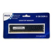 Geonix 8GB DDR3 | Desktop Ram for Standard & Gaming PC Comes with 3years Warranty