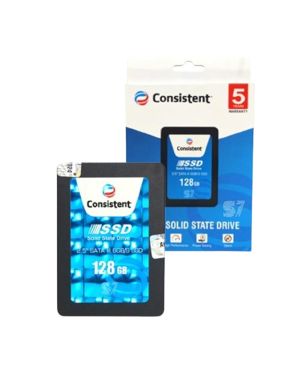 Consistent SSD 128GB 2.5 Inch SATA Internal SSD – Read: 550MB/s & Write: 500MB/s – Solid-State Drive 5 Year Warranty (128, GB)