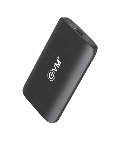 EVM EnSave External SSD 256GB/512GB/1TB – Smallest Portable SSD – 550 Mb/s Read & 500 Mb/s Write – USB 3.1 Gen 2 Type C