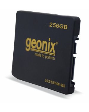 GEONIX SSD 256GB Gold(2.5 INCH) 3D Nand Flash Drive|SATA III 3.0 (6Gb/s)|Internal Solid State Drive(SSD)|5years Warranty