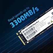 HP EX900 Plus 512GB NVMe SSD – GEN 3.0 X 4 PCIe 8Gb/s 3D NAND M.2 Cache Internal Solid State Drive Up to 2000 MB/s – 5 Year Warranty