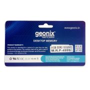Geonix 8GB DDR3 | Desktop Ram for Standard & Gaming PC Comes with 3years Warranty