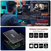 FOXIN 128 GB PRO SSD | Internal Solid State Drive | 3D NAND Technology & 2.5 Inch SATA III 6GB/S | Read/Write Speed Upto – 550/500 MB/s | Compatible with PC/Desktop/Computer/NVR/DVR | 5 Yrs Warranty