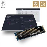 MSI M450 500GB PCIe 4.0 (Gen4x4) NVMe M.2 Internal Solid State Drive/SSD, Read up to – 3600MB/s with 3D Nanad Flash Technology, 5 Years Warranty