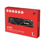 XPG ADATA GAMMIX S70 Blade M.2 NVME 1TB PCIe Gen4x4 2280 Internal Solid State Drive/SSD, Read/Write Speed Up to 7,400/6800 MB/s – Compatible with PC, Laptop and Play Station 5