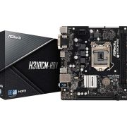 ASRock H310CM-HDV Intel LGA-1151 mATX DDR4 Non-ECC XMP 2.0 7.1 Audio Motherboard with High Density Glass Fabric PCB