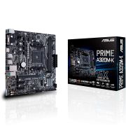 ASUS Prime A320M-K Am4 Uatx Motherboard with Led Lighting Ddr4 32Gb/S M.2 Hdmi Sata 6Gb/S USB 3.0