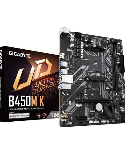 GIGABYTE MB GBT AMD AM4 B450M K DDR_4 Micro ATX