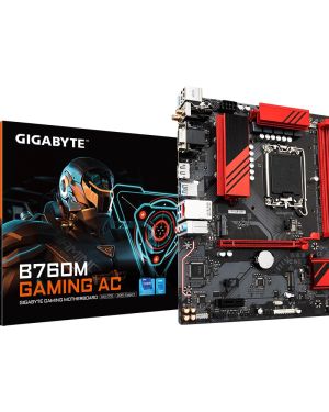 GIGABYTE B760M ATX DDR5 Ram Gaming Ac Intel Socket Lga Support 13Th and 12Th Gen Series Processors Hybrid 6+2+1 Phases Digital