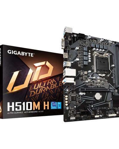 GIGABYTE H510M H Ultra Durable MicroATX Motherboard LGA 1200 DDR4 DIMM