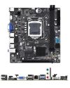 EVM Motherboard H81JEL DDR3 with NVME Slot-Socket 1150 for 4th Gen Intel Core i7/i5/i3, Supports DDR3 1066/1333 SDRAM, SATA 3Gb/s Ports, PCI Express x16 and x1 Slots (EVMH81JEL)