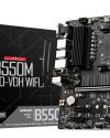 MSI B550M PRO-VDH WiFi DDR4, m.2, USB 3.2 Gen 1, Front Type-C, Wi-Fi, HDMI, Micro ATX Gaming Motherboard AMD Ryzen 5000 Series Desktop Processors
