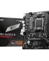 MSI PRO B650M-B Motherboard, Micro-ATX – Supports AMD Ryzen 7000 Series Processors, AM5 – DDR5 Memory Boost 6800+MHzOC, 1 x PCIe 4.0 x16, 1 x M.2 Gen4, 2.5G LAN