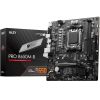 MSI PRO B650M-B Motherboard, Micro-ATX – Supports AMD Ryzen 7000 Series Processors, AM5 – DDR5 Memory Boost 6800+MHzOC, 1 x PCIe 4.0 x16, 1 x M.2 Gen4, 2.5G LAN
