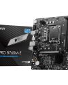 MSI PRO B760M-E Motherboard, Micro-ATX – Supports 14th/13th/12th Gen Intel Core Processors, LGA 1700 – DDR5 Memory Boost 5600MHz, PCIe 4.0 x16 Slot, M.2 Gen4 Slot