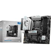 MSI B760M Gaming Plus WiFi Black Motherboard, mATX – Supports 14th/13th/12th Gen Intel Core Processors, LGA 1700 – DDR5 Memory Boost 6800+MHz/OC, 1x PCIe 4.0 x16, 2 x M.2 Gen4, 2.5G LAN