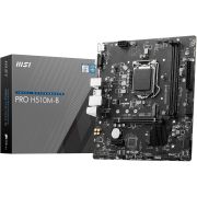 MSI PRO H510M-B Motherboard, Micro-ATX – Supports Intel Core 10th Gen Processors, LGA 1200-2 x DIMMs, 1 x PCIe 3.0 x16, USB 3.2 Gen1, 1G LAN, HDMI 1.4