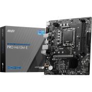 MSI PRO H610M-E Motherboard, Micro-ATX – Supports 14th/13th/12th Gen Intel Core Processors, LGA 1700 – DDR5 Memory Boost 5600MHz/MAX, PCIe 4.0 x16 Slot, M.2 Gen3 Slot