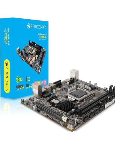 ZEBRONICS Zeb H110-D4 MicroATX Motherboard LGA 1151 Socket DDR4