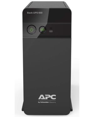 APC Back-UPS BX600C-IN 600VA / 360W, 230V, UPS System, an Ideal Power Backup & Protection for Home Office, Desktop PC & Home Electronics