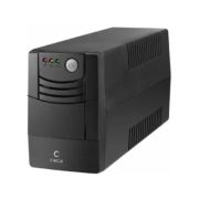 Circle POWER BACKUP Power Backup 600VA 240 V Line-interactive Tower Model UPS with Overload Protection 3 Outlet Plugs