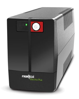 FRONTECH UPS Electra Plus 600VA/360W, Uninterrupted Power Supply System, Maintenance Free Battery, LED Indicator, Power Backup & Protection for Home/Office PC, Desktop and Other Electronics, (2564)