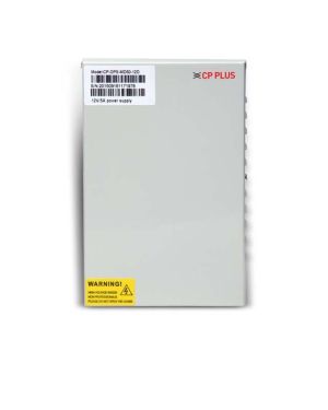 CP PLUS 5AMP POWER SUPPLY WITH TOUGH METAL BODY CONNECTS UPTO 4 DAY/NIGHT VISION CAMERAS
