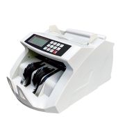 GOBBLER Business-Grade Note Counting Machine with Fake Note Detection & Large LCD Display, Counts All Old & New Notes, Heavy Duty Counter Specially Designed for Indian Currency (Grey – GB-5388-MG)