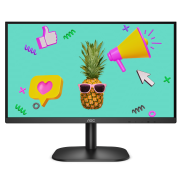 AOC 27B2H 68.58 cm (27″) LED 1920 x 1080 Pixels Ultra Slim Monitor which is 3 Sided Frameless with IPS Panel HDMI/VGA Port, Full HD, Free Sync, 75Hz Refresh Rate, Adjustable Stand, Flicker Free, Black