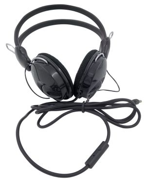 XCESS XCHS8080/1/242 Wired Multimedia Speaker with Wired On Ear Headphone – Black