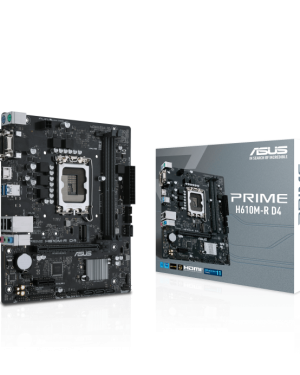 ASUS PRIME-H610M-R-D4 LGA 1700Socket Micro-ATX Intel H610 Chipset DDR4 Motherboard for Desktop