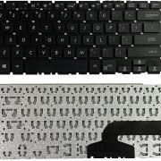 Sanj8 Replacement Flex Cable Keyboard for Asus Vivobook X507/ X507U / X507UA/ X507UB/X507UF/X507/ X507MA/ X507L/ X507LA Series Laptop with ON Off Key/Us Layout/Black Color