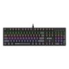Ant Esports MK3200 V2 Wired Mechanical RGB Backlit Gaming Keyboard with 104 Anti ghosting Keys & Outemu Red Switches-Black