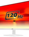 Acer HA270 G 27 Inch Full HD IPS Ultra-Thin (6.6mm) Backlight LED LCD Monitor | Rapid 120Hz Refresh Rate | 1 MS VRB Response | AMD Free Sync | 1xHDMI 1xVGA | Stereo Speakers | Eye Care | White