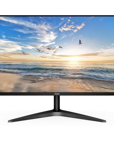 AOC 22B1Hs 21.5 Inch (54.6 Cm), 1920 X 1080 Pixels, Full Hd LCD Monitor with Led Backlight with Hdmi/Vga Port, Black