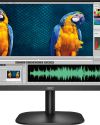 AOC 27B2H 68.58 cm (27″) LED 1920 x 1080 Pixels Ultra Slim Monitor which is 3 Sided Frameless with IPS Panel HDMI/VGA Port, Full HD, Free Sync, 75Hz Refresh Rate, Adjustable Stand, Flicker Free, Black