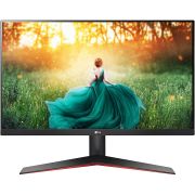 LG Electronics 24 Inch (60.9Cm) Full Hd Monitor with IPS Panel (1920X1080 Pixel), 1Ms, 75Hz, AMD Free-Sync with Gaming Mode, 3-Side Borderless Design, Vga, Hdmi, Display Port, Tilt Stand – 24Mp60G (Black)