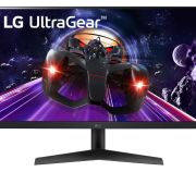 LG Ultragear 24GN60R-B 24-inch Gaming Monitor with IPS Display,1ms GtG, 144Hz, HDR10, AMD FreeSync Premium, Black