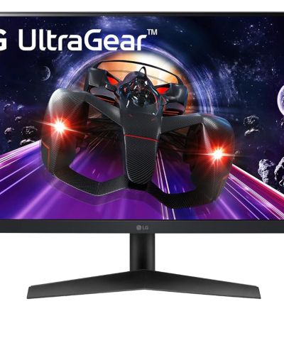 LG Ultragear 24GN60R-B 24-inch Gaming Monitor with IPS Display,1ms GtG, 144Hz, HDR10, AMD FreeSync Premium, Black