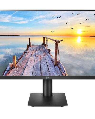 LG 27 inch (68.6 cm) IPS FHD (1920×1080 Pixels), HDR 10, Height Adjust, Display Port, HDMI, AMD FreeSync, 75 Hz Refresh, Black Color – 27MP450