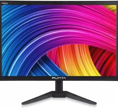 Punta 19 inch Full HD Monitor (P-20HW LED Display Monitor Wall Mountable Slim Design HD Computer Monitor) (Response Time: 5 ms)