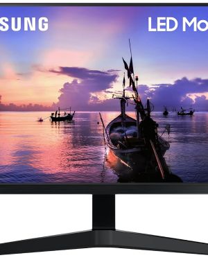 Samsung 22-inch(54.62cm) FHD Monitor, IPS, 75 Hz, Bezel Less Design, AMD FreeSync, Flicker Free, HDMI, D-sub, (LF22T354FHWXXL, Dark Blue Gray)