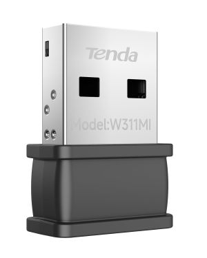 Tenda W311MI-V6 AX300 Wi-Fi 6 Wireless Nano USB Adapter (Black)
