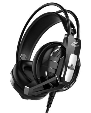 Ant Esports H520W Wired Black Gaming Headset 50mm Drivers