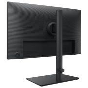 Samsung 24-inch Full HD IPS Panel, 1920×1080, 100 Hz, Height Adjustable Stand, Eye Saver Mode & Flicker Free Monitor, AMD FreeSync, Response Time 4 ms, D-Sub, DP, HDMI, USB Hub (LS24C430GAWXXL, Black)