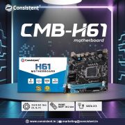 Consistent DDR3 Motherboard CMB H61 with NVME Slot