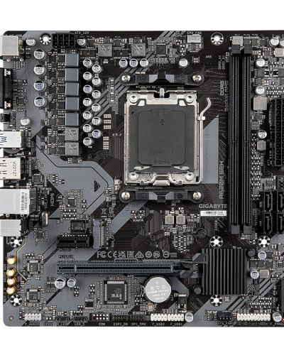 GIGABYTE A620M S2H (AM5/ LGA 1718/ AMD/ A620/ Micro ATX/ 5-Year Warranty/ DDR5/ Single M.2/ PCIe 4.0/ USB 3.2 Gen1/ Realtek 1GbE LAN/Q-Flash Plus/PCIe EZ-Latch/Motherboard)