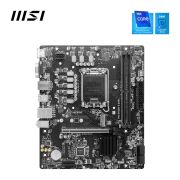 MSI PRO B760M-E DDR4 Motherboard, Micro-ATX – Supports Intel 14th, 13th & 12th Gen Core Processors, LGA 1700 – DDR4 Memory Boost 4800+MHzOC, PCIe 4.0 x16 Slot, M.2 Gen4 Slot