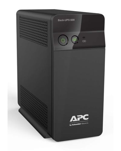 APC Back-UPS BX600C-IN 600VA / 360W, 230V, UPS System, an Ideal Power Backup & Protection for Home Office, Desktop PC & Home Electronics