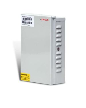 CP PLUS 5AMP POWER SUPPLY WITH TOUGH METAL BODY CONNECTS UPTO 4 DAY/NIGHT VISION CAMERAS